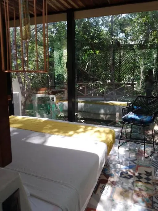 Апартаменты Reflective Jungle Treehouse With Plunge Pool Тулум 0*,